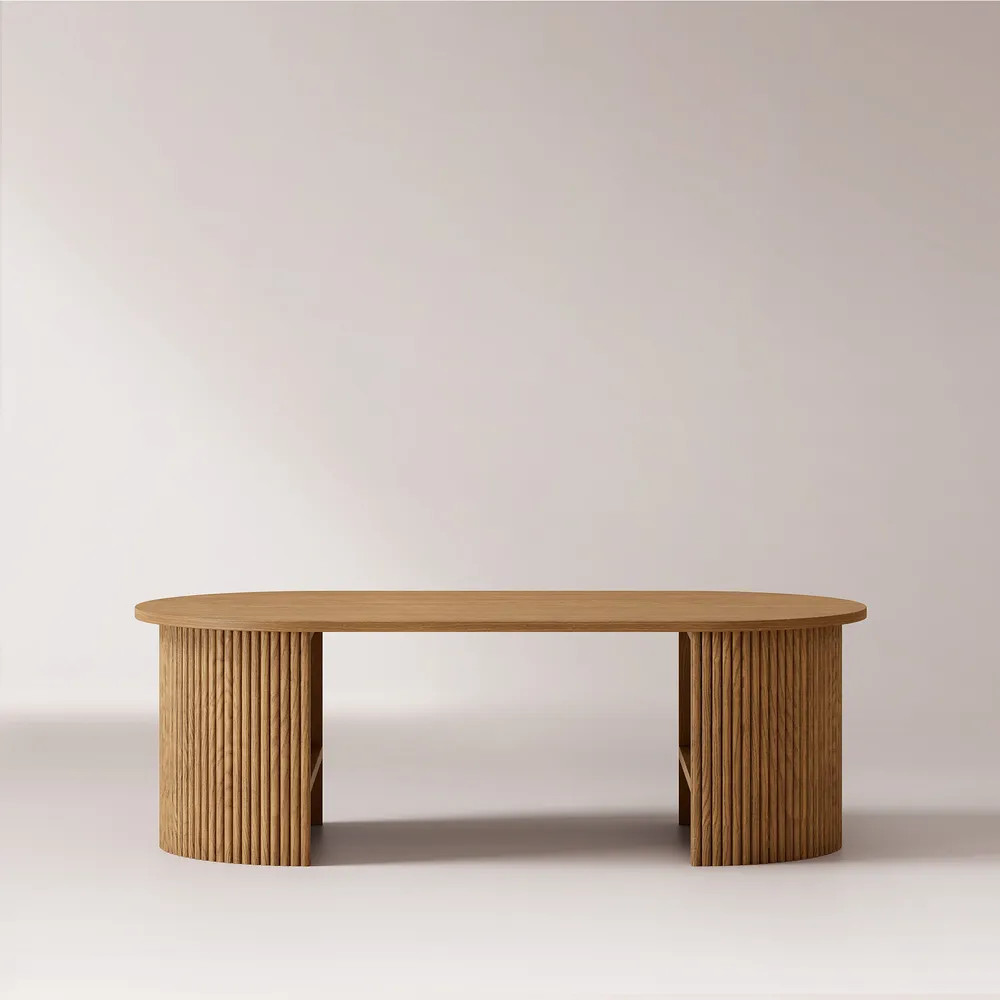 Rolf 47" Oval Coffee Table | Hernest