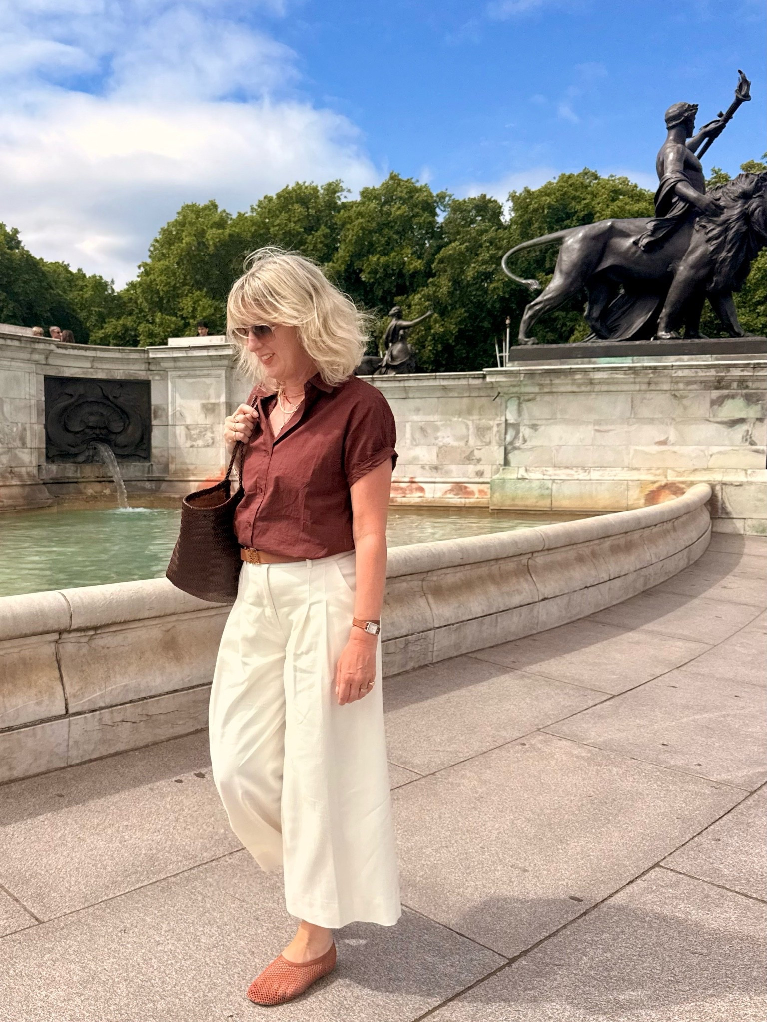 ME + EM culottes and shirt. Reformation shoes

#LTKuk #LTKsummer #LTKstyletip