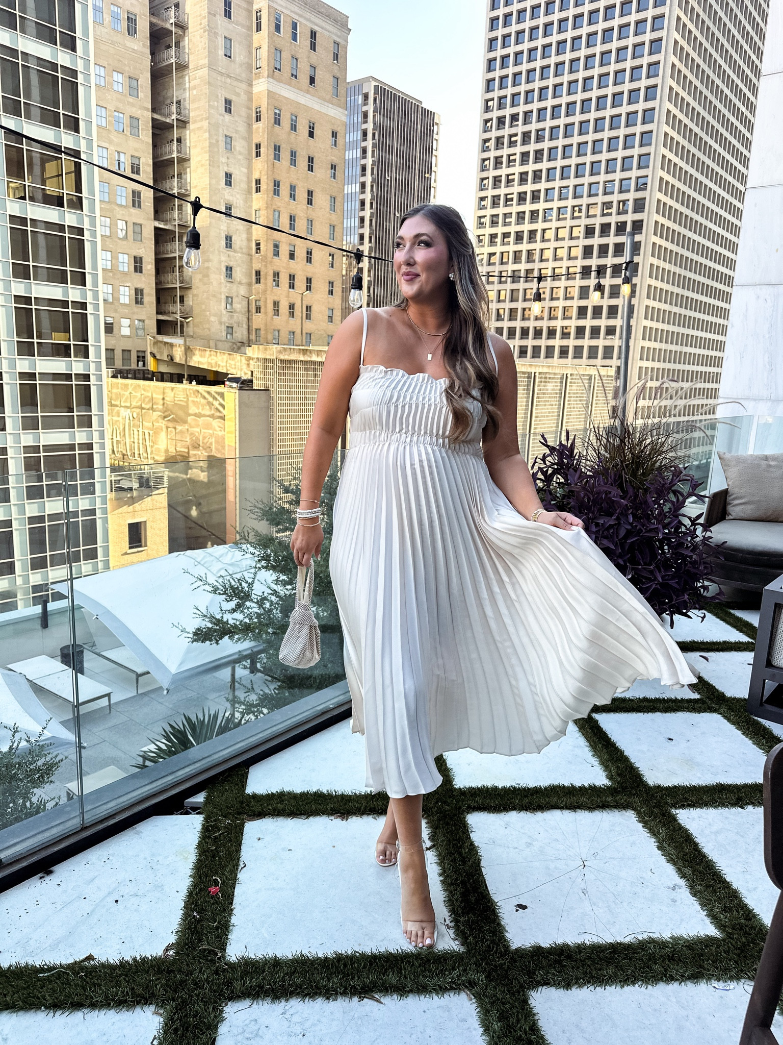 Free people dress of my dreams!!!! Great for fellow wide hip girlies. Tts 14, could’ve sized down  

#LTKMidsize #LTKSeasonal #LTKCon