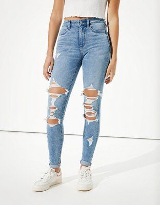 AE The Dream Jean Super High-Waisted Jegging | American Eagle Outfitters (US & CA)