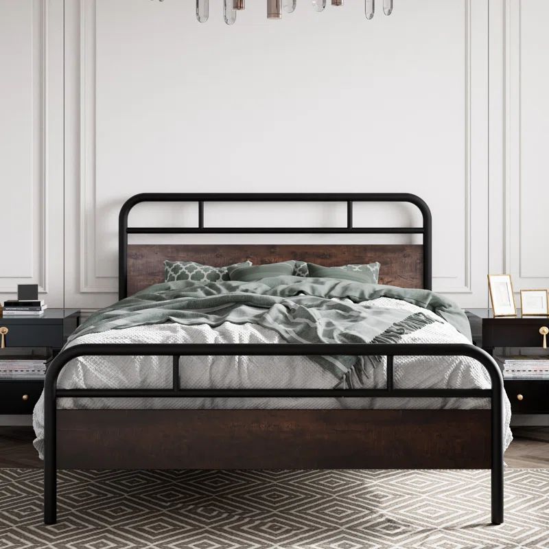 Milligan Metal Frame Platform Bed | Wayfair North America