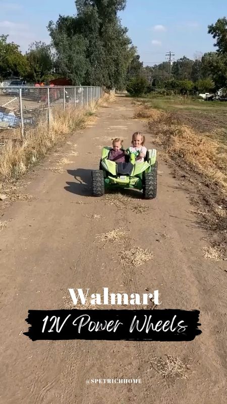My girls love this dune racer from Walmart. It’s big enough that they can ride together!

#toy #rideon #powerwheels #outdoors #vehicle 

#LTKkids #LTKfamily #LTKparties