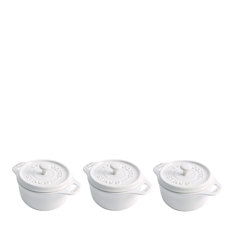 Staub Round Mini 4 Cocotte, Set of 3 | Bloomingdale's (US)