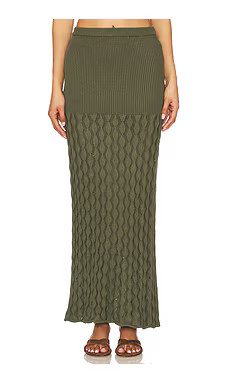 Agua Bendita x REVOLVE Theodora Skirt in Sage from Revolve.com | Revolve Clothing (Global)