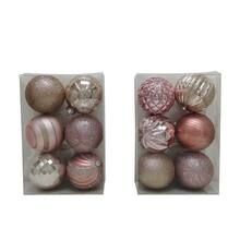 Assorted 6ct. 4.5" Pink Shatterproof Ball Ornaments by Ashland® | Michaels Stores