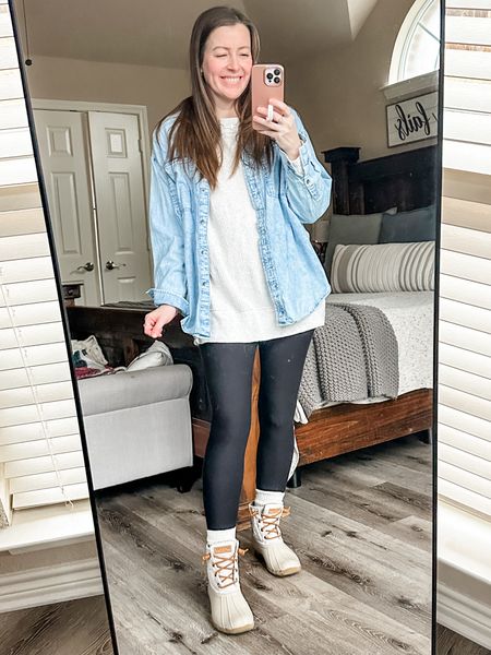 At least if it’s rainy I get to wear my Sperry’s! This was yesterday’s cozy, rainy day outfit! 

#LTKstyletip #LTKover40 #LTKsalealert