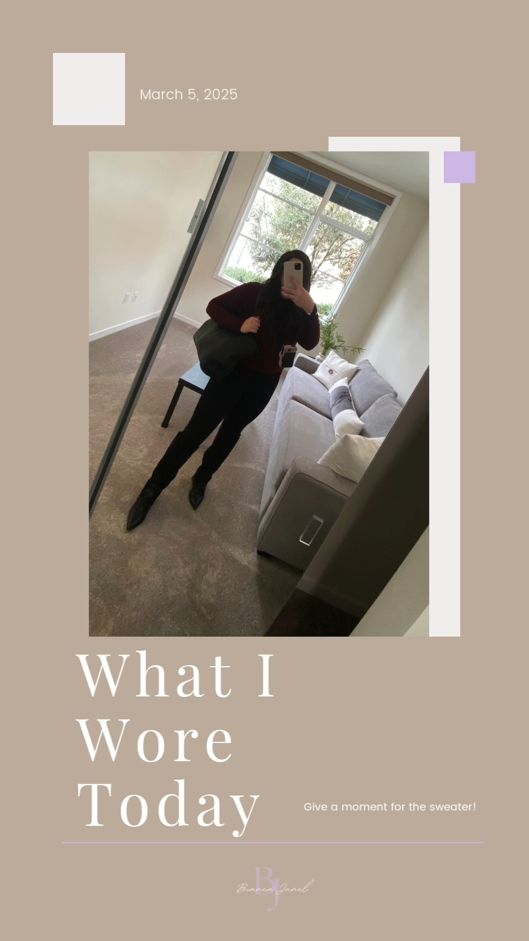 Today's outfit: effortless & cozy! ✨ Wearing my burgundy cashmere sweater from Quince (so luxe & soft!), paired with classic black skinny jeans from Old Navy. Styled with my favorite fold-over boots (linking similar!) and my go-to black slouchy tote—obsessed! Linking all the finds so you can shop the look.

#BiancaJanel #LTKfashion #ootdstyle #casualchic #elevatedbasics #streetstyleinspo #minimalstyle #effortlessoutfit #styleinspo #wardrobestaples #fashionfinds 

#LTKSpringSale #LTKFindsUnder100 #LTKSeasonal