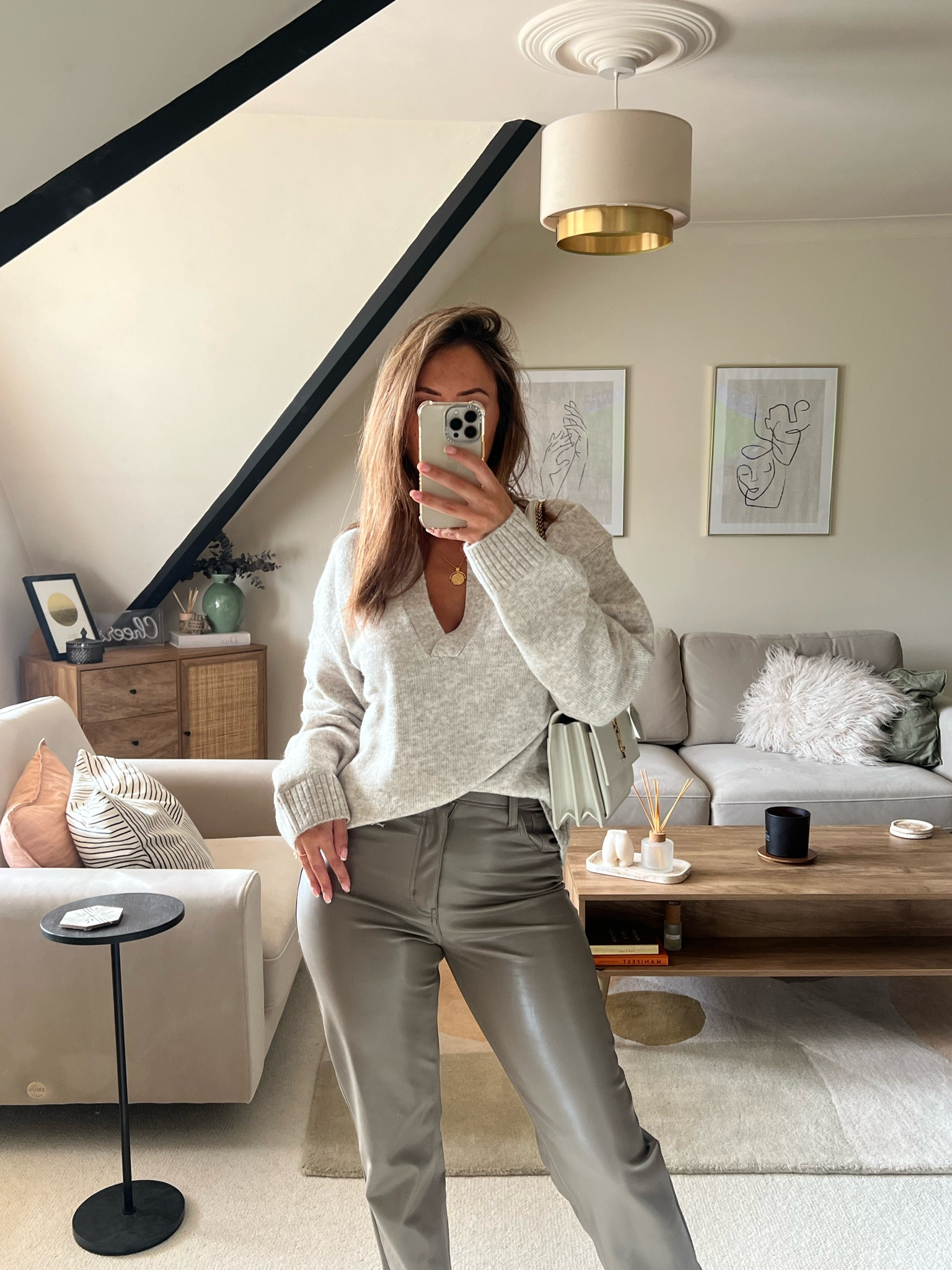Knitwear and leather 🤝 

#LTKfindsunder50 #LTKeurope #LTKstyletip