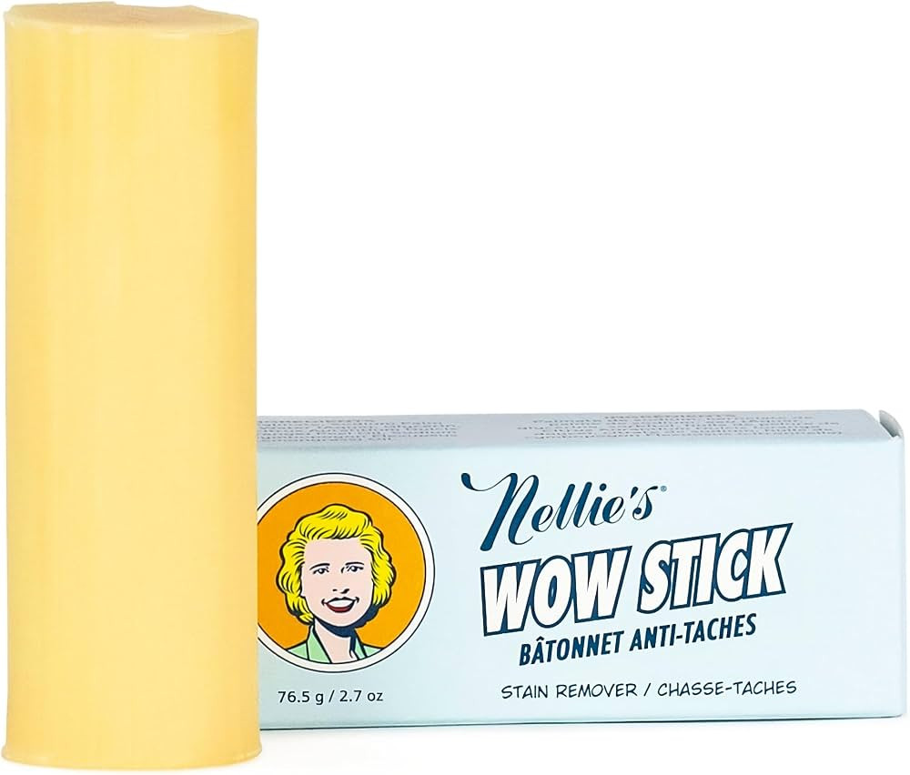 Nellie's Wow Stick - Stain Remover for Fabrics & Clothes - Cleans Grass, Makeup, Wine, Grease, Co... | Amazon (US)