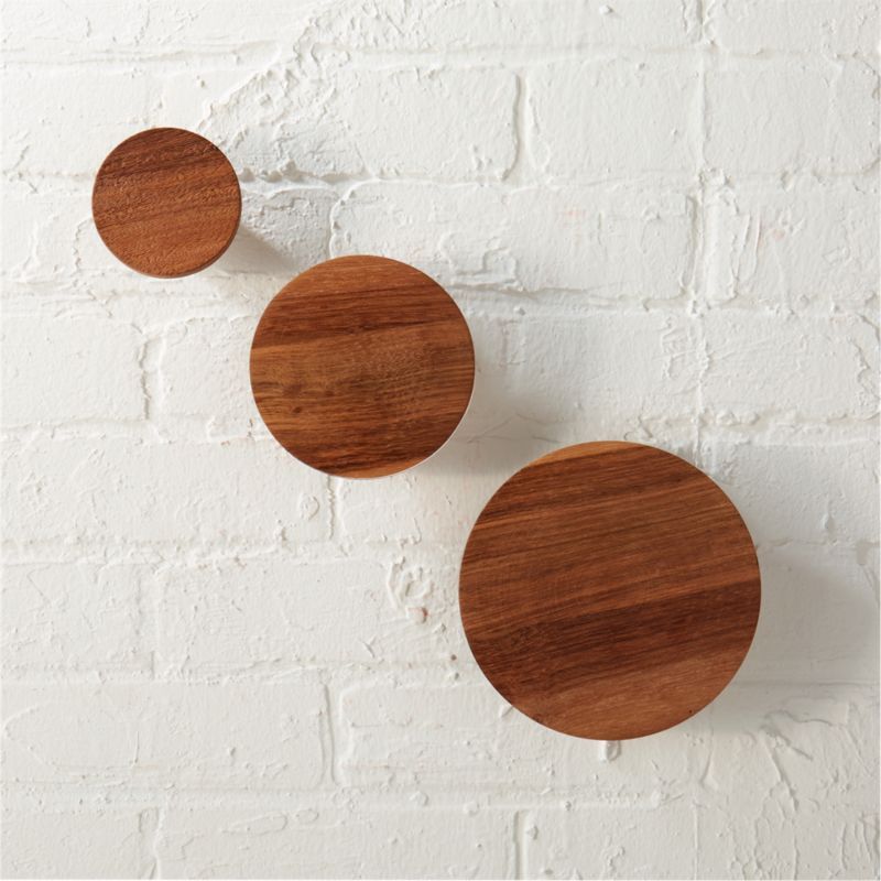 Set of 3 Dot Coat Hooks + Reviews | CB2 | CB2