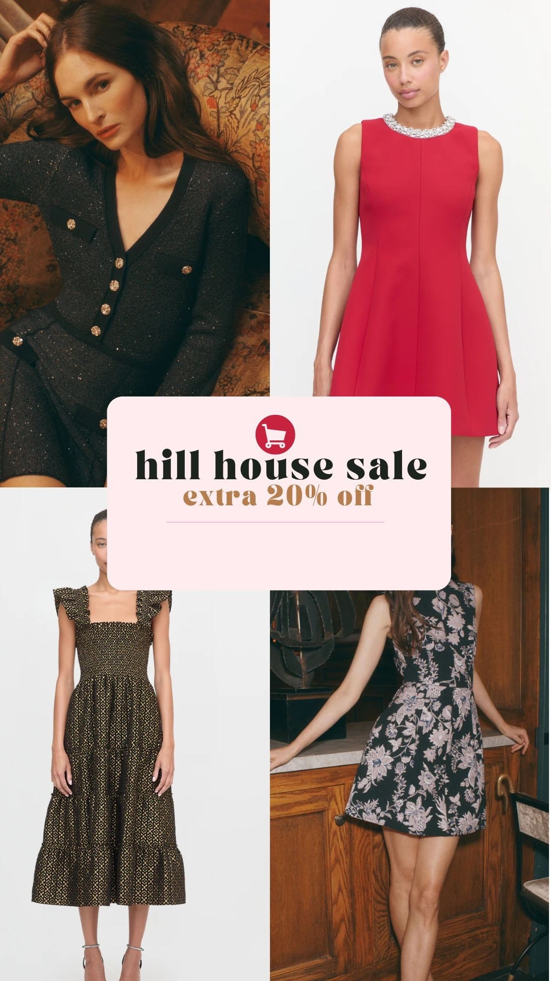 Hill House sale w/ extra 20% off 

#LTKHoliday #LTKSaleAlert