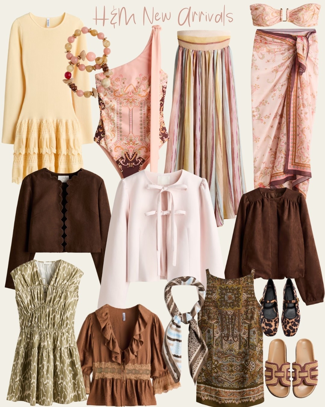 H&M Spring Must Haves🤎🌸💗