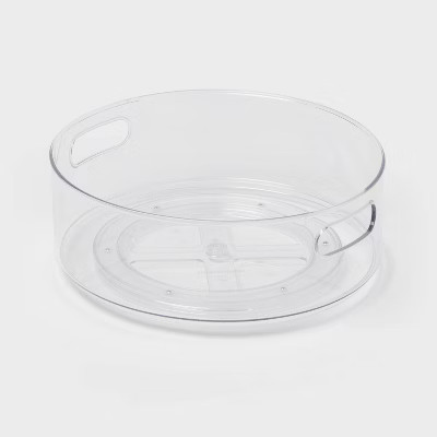 All Purpose Turntable Storage Clear - Brightroom™ | Target