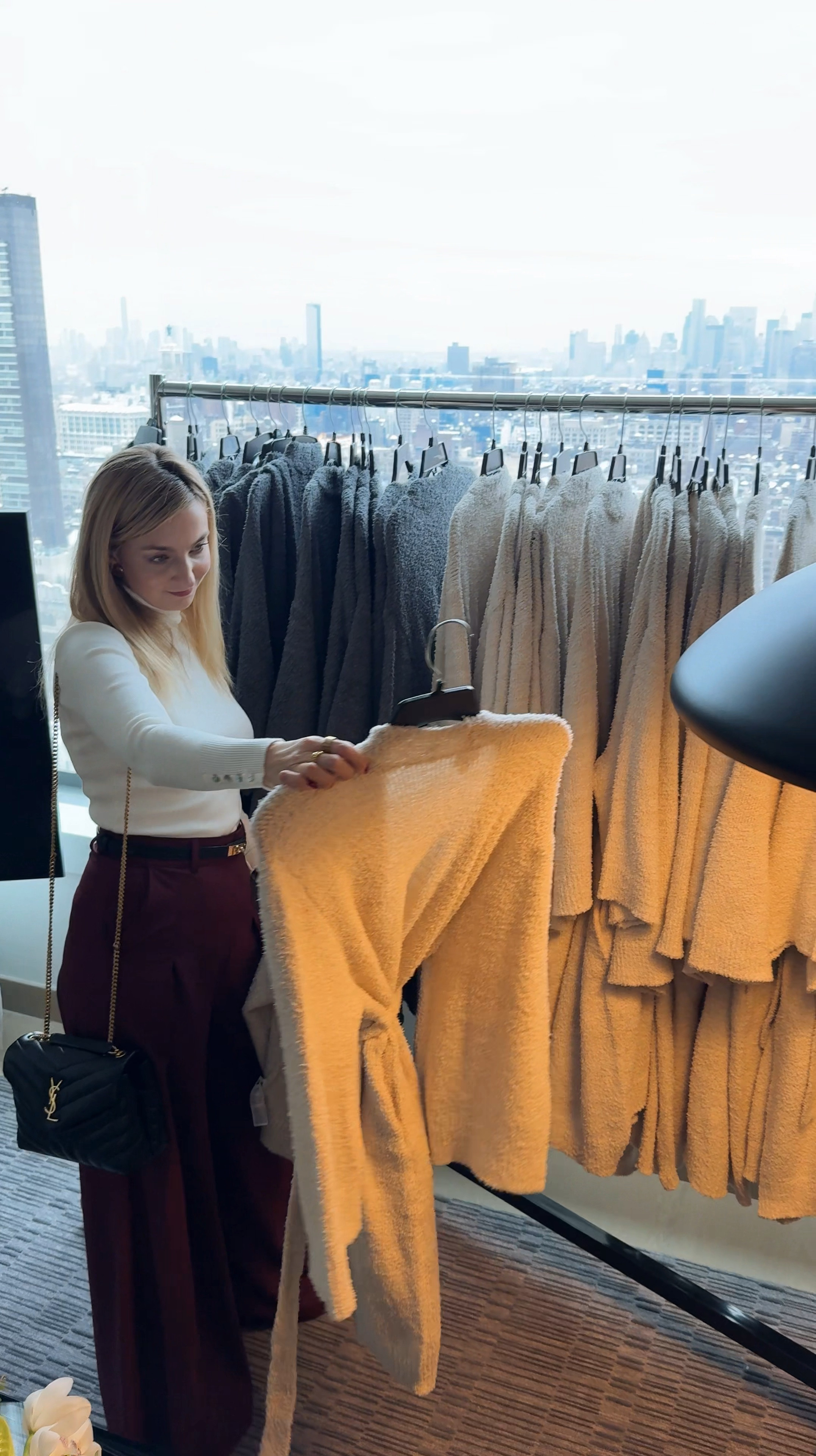 What did I wear to Macy’s event this week? 
Burgundy pants and white turtleneck.

Winter ootd, winter outfit, New York City outfit, workwear outfit 

#LTKStyleTip #LTKWorkwear #LTKWatchNow