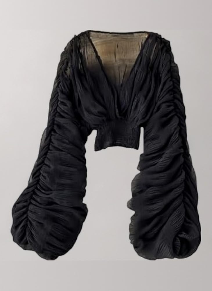 CUTEGAL Oberteil mit Glocken\u00e4rmeln f\u00fcr Damen, elegante Oberteile f\u00fcr Abendgarderob... | Amazon (DE)