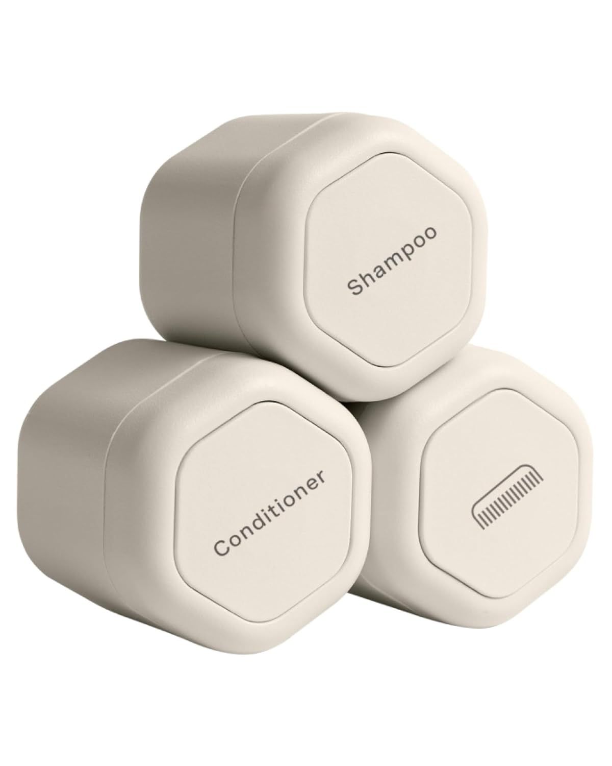 Cadence Travel Containers - Haircare Set - Magnetic Travel Capsules - For Shampoo, Conditioner, H... | Amazon (US)