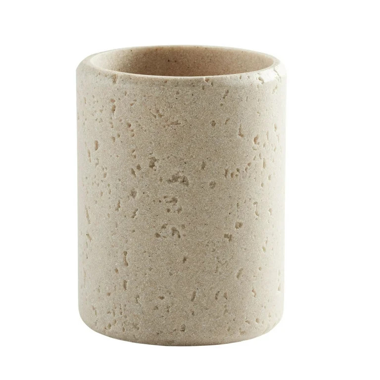 Better Homes & Gardens Faux Stone Toothbrush Holder - Walmart.com | Walmart (US)