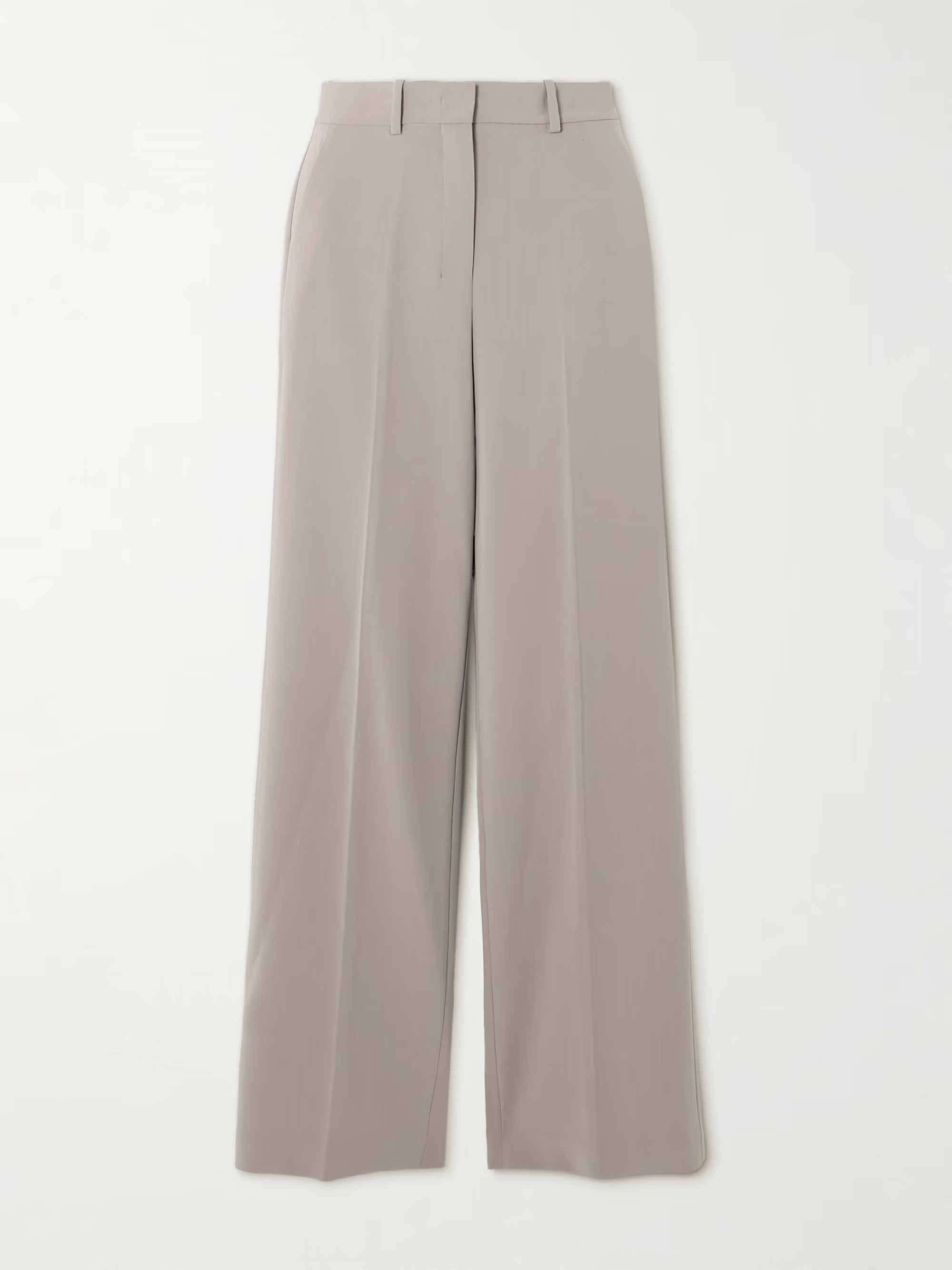 Crepe wide-leg pants | NET-A-PORTER (US)