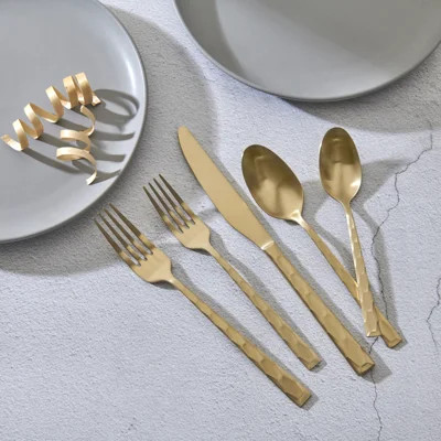 Rooney 18/0 Stainless Steel 20 Pieces Flatware Set | Wayfair North America