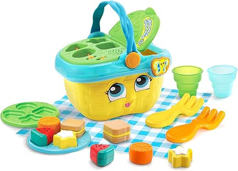 Amazon.com: LeapFrog Shapes and Sharing Picnic Basket (Frustration Free Packaging), Yellow : Toys... | Amazon (US)