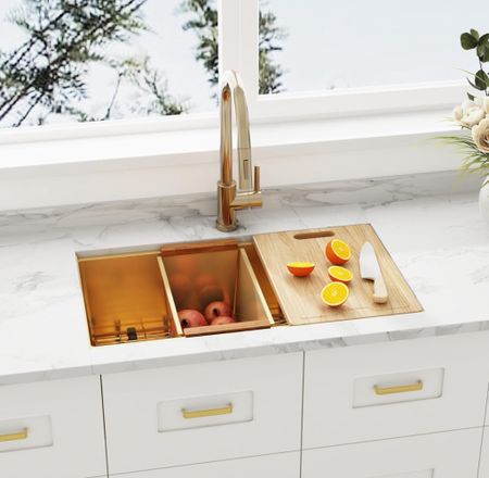 Gold Kitchen Sink | Follow my shop for the latest trends

#LTKhome #LTKstyletip