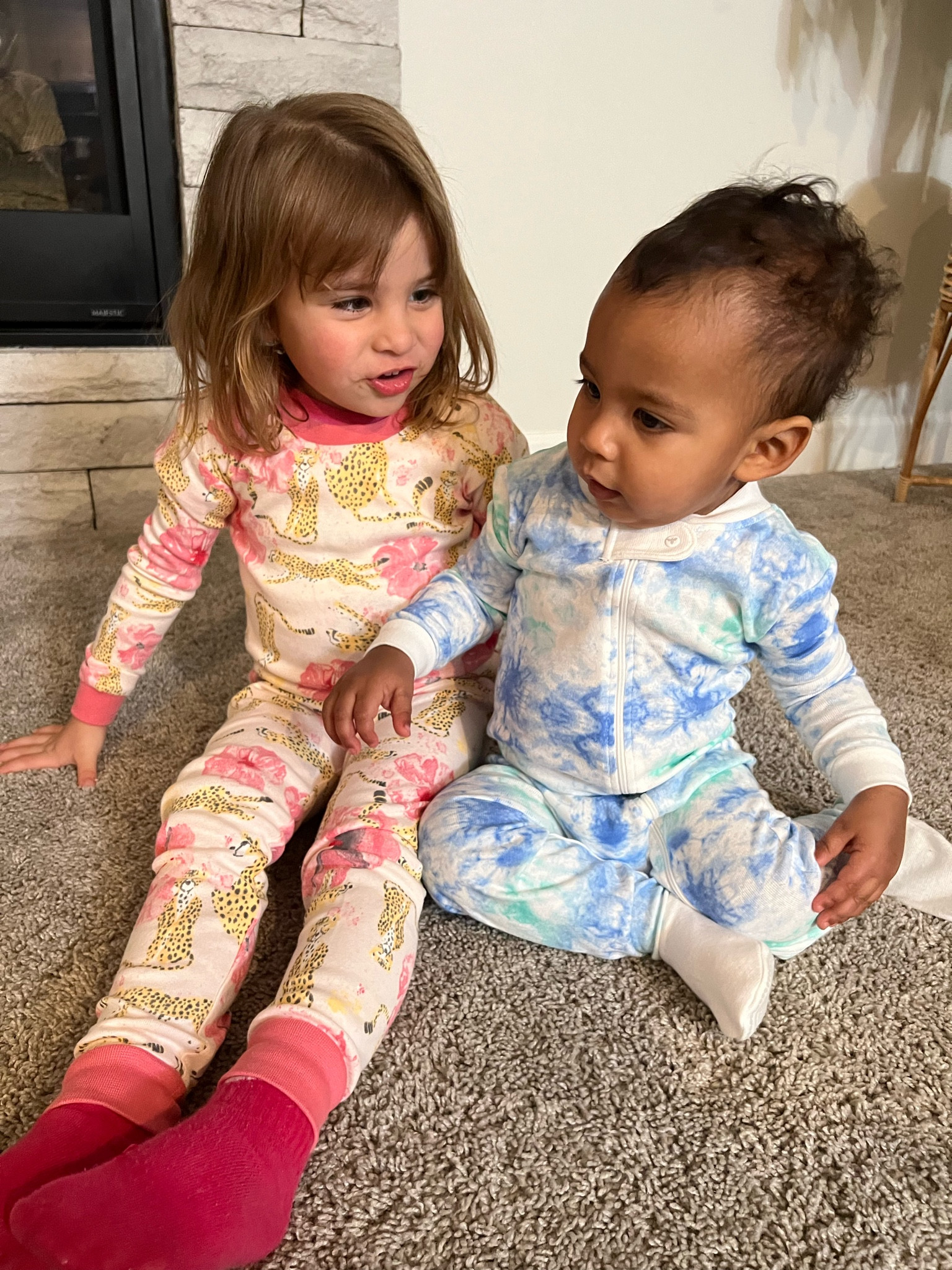New Spring pajamas 🌸🤍💙

#LTKfamily #LTKbaby #LTKkids