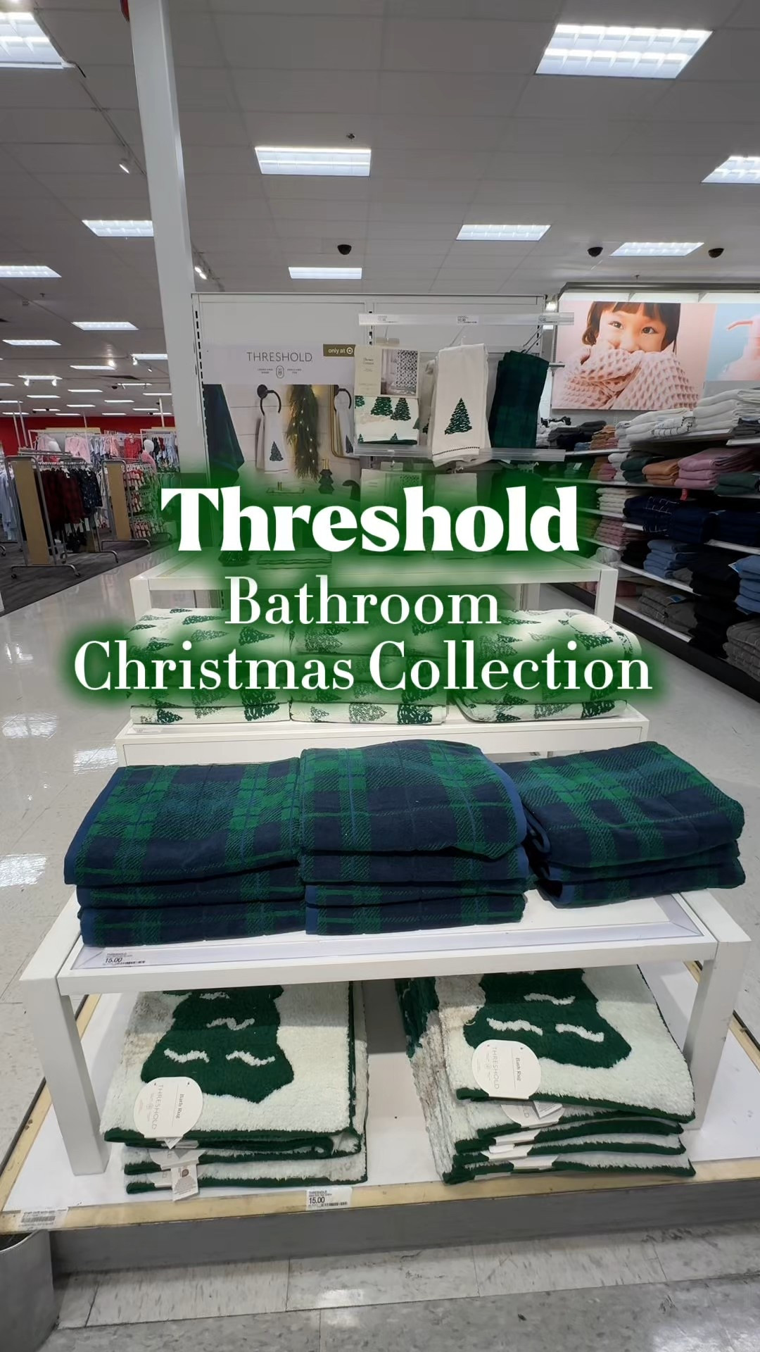 Loving this Threshold Bathroom Christmas Collection 😍! So cute! Also those Ralph Lauren inspired towels 😍❤️! Such a good Target Finds 

#LTKSeasonal #LTKHome #LTKHoliday