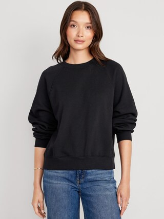 Vintage Crew-Neck Sweatshirt for Women | Old Navy (US)