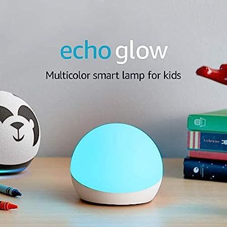 Echo Glow – Lámpara inteligente multicolor – Requiere un dispositivo Alexa compatible | Amazon (US)