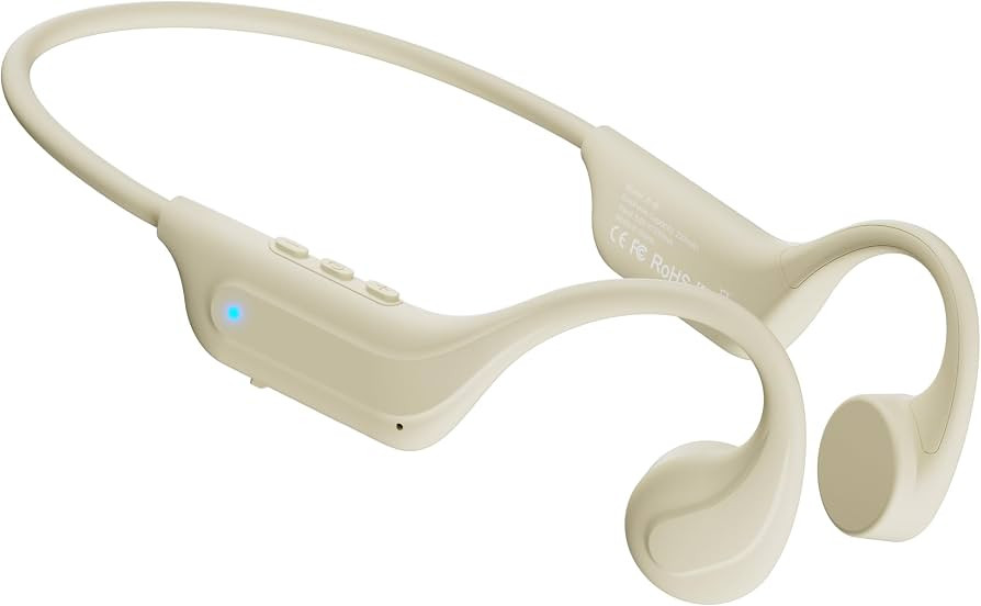 New Bone Conduction Headphones Bluetooth 6.0, Open Ear Earbuds with Mic, Premium Sound, 3 EQ Mode... | Amazon (US)
