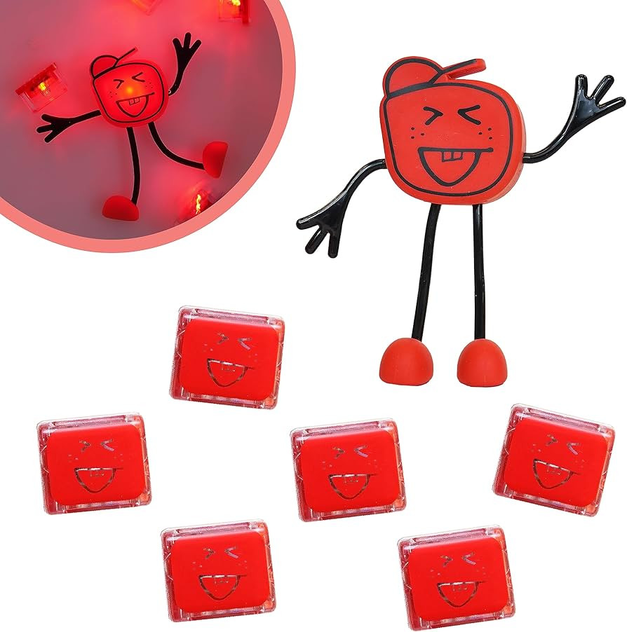 Glo Pals Sammy Water-Activated Bath Toy with 6 Reusable Light-Up Cubes for Sensory Play | Amazon (US)