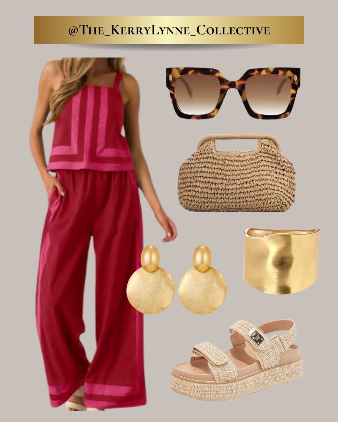Bright colors, woven textures, and a little golden glow—my favorite recipe for effortless summer style.

This vibrant set is lightweight, comfortable, and made for warm-weather adventures. Whether you’re headed to a beachside brunch, exploring a new vacation destination, or simply embracing the sunshine, this look brings the perfect mix of playful and polished.

☀️ Resort Ready
💗 Statement Color
✨ Golden Accents
🌴 Vacation Vibes

Because summer is the season to wear the outfit that makes you smile.

#LTKStyleTip #SunKissedInPink

#LTKgrwm #LTKootd