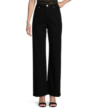 Gianni Bini Mariposa Denim Wide Leg Medium Wash Jeans | Dillard's | Dillard's