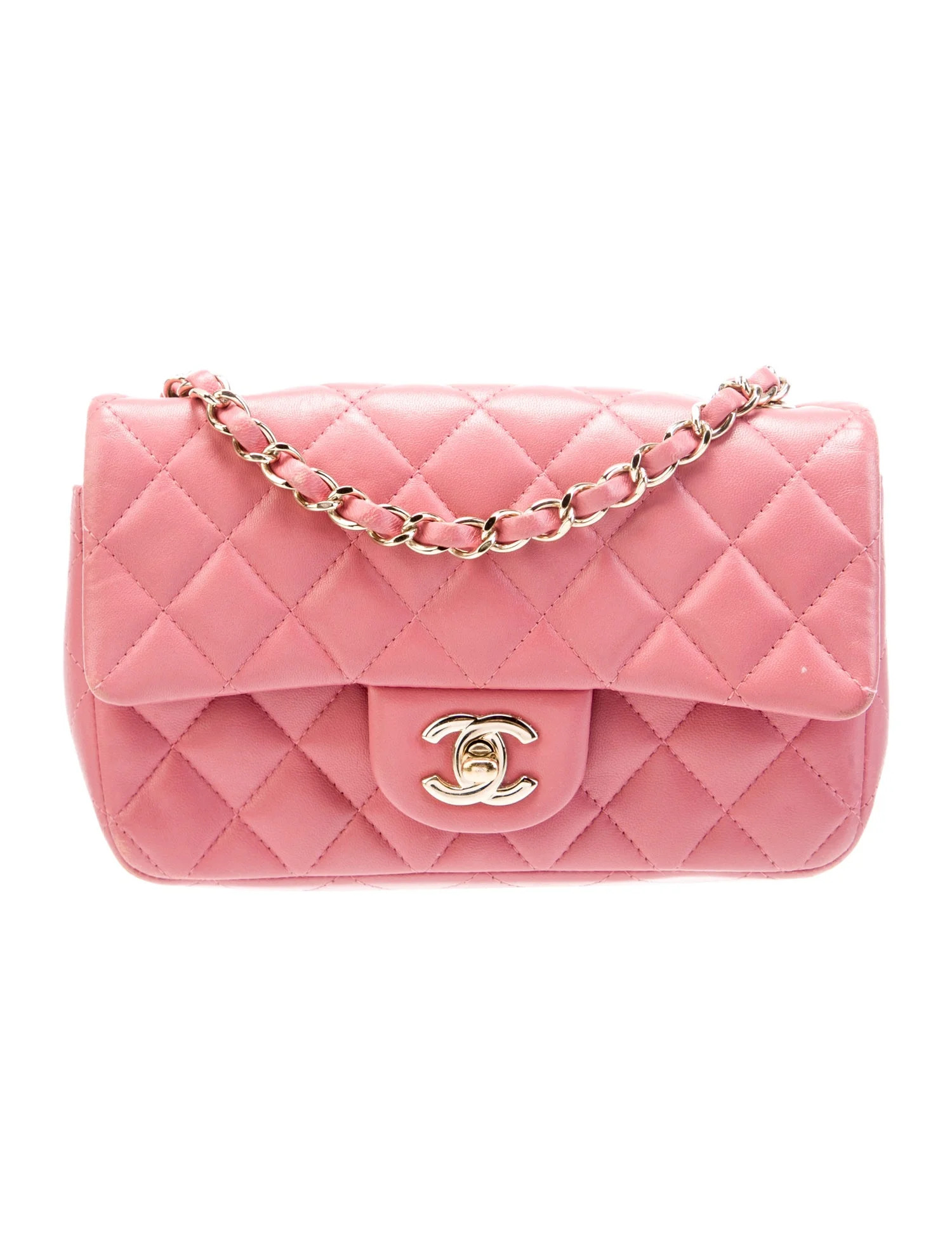 Rectangular Mini Valentine Single Flap Bag | The RealReal