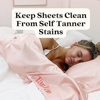 Tan Fan Self Tan Sleep Sac - Keep Sheets Clean from Self Tanner Stains - 100% Cooling Silky Poly ... | Amazon (US)