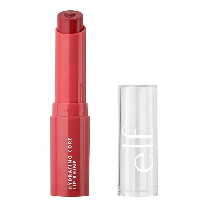 e.l.f. Hydrating Core Lip Shine, Conditioning & Nourishing Lip Balm, Sheer Color Tinted Chapstick... | Amazon (US)