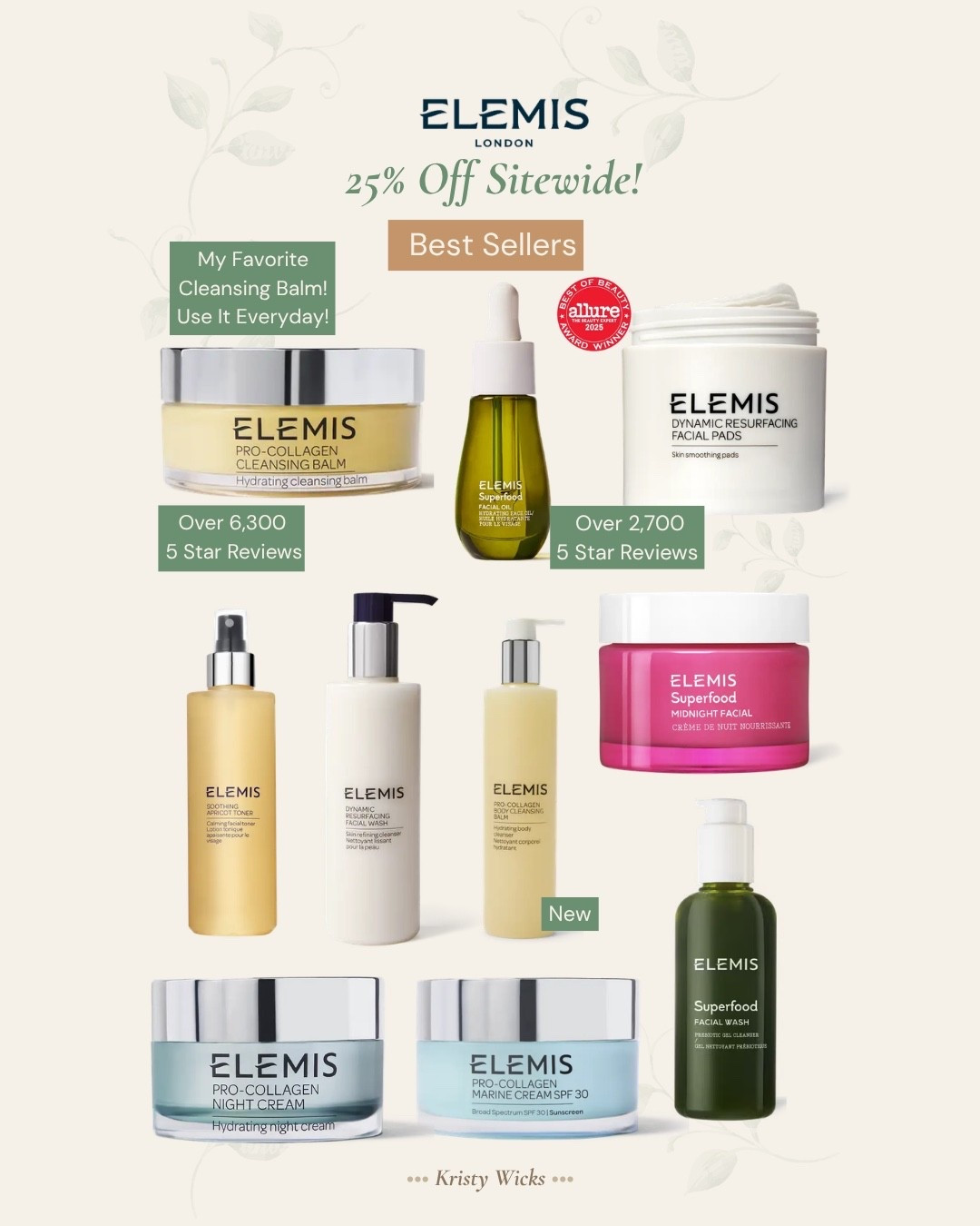 Elemis sale- 25% off Sitewide!

#LTKSaleAlert #LTKBeauty