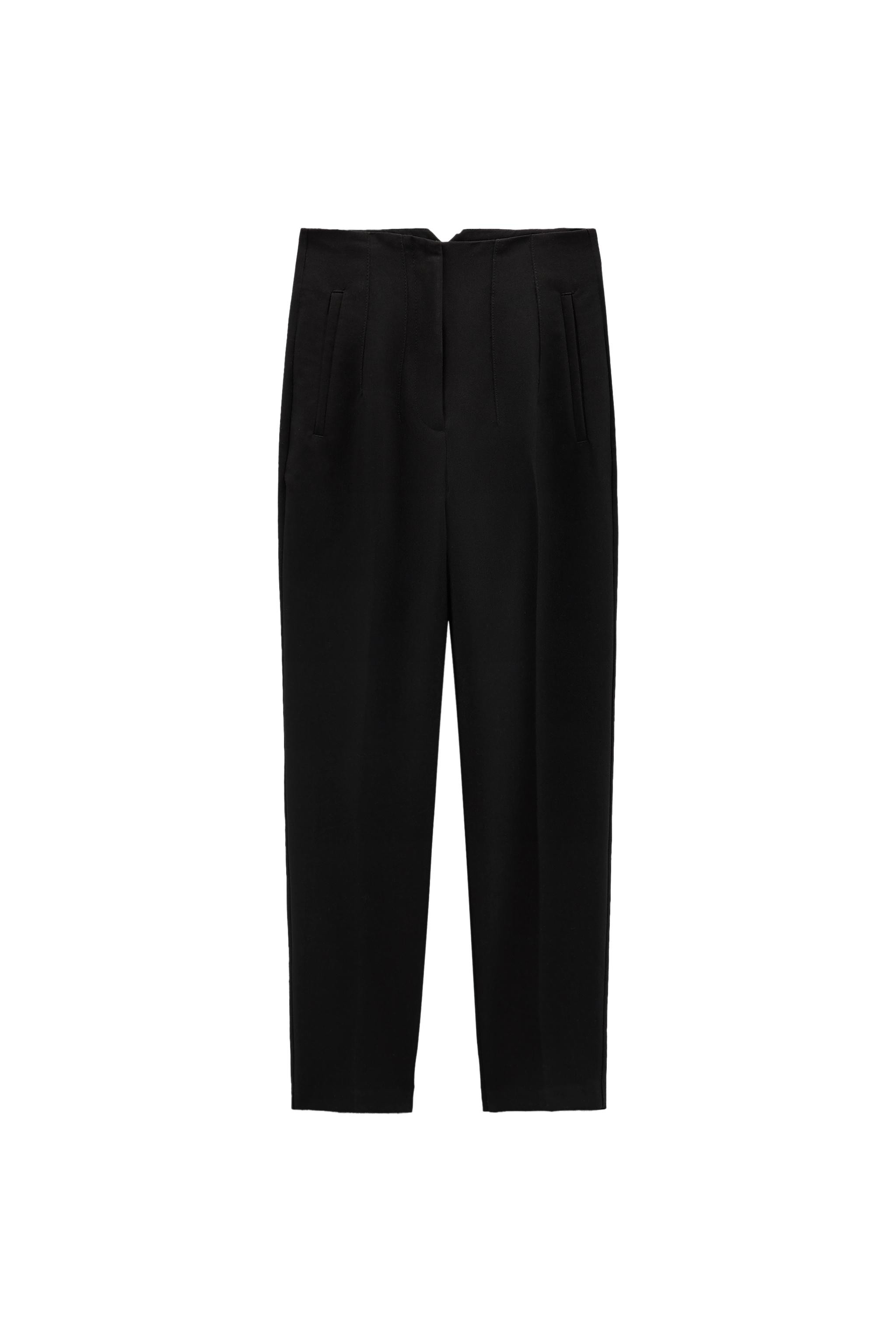 HIGH-WAIST TROUSERS | Zara UK