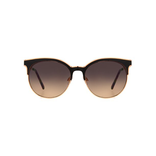 Scoop Women's Round Club Brown Sunglasses - Walmart.com | Walmart (US)