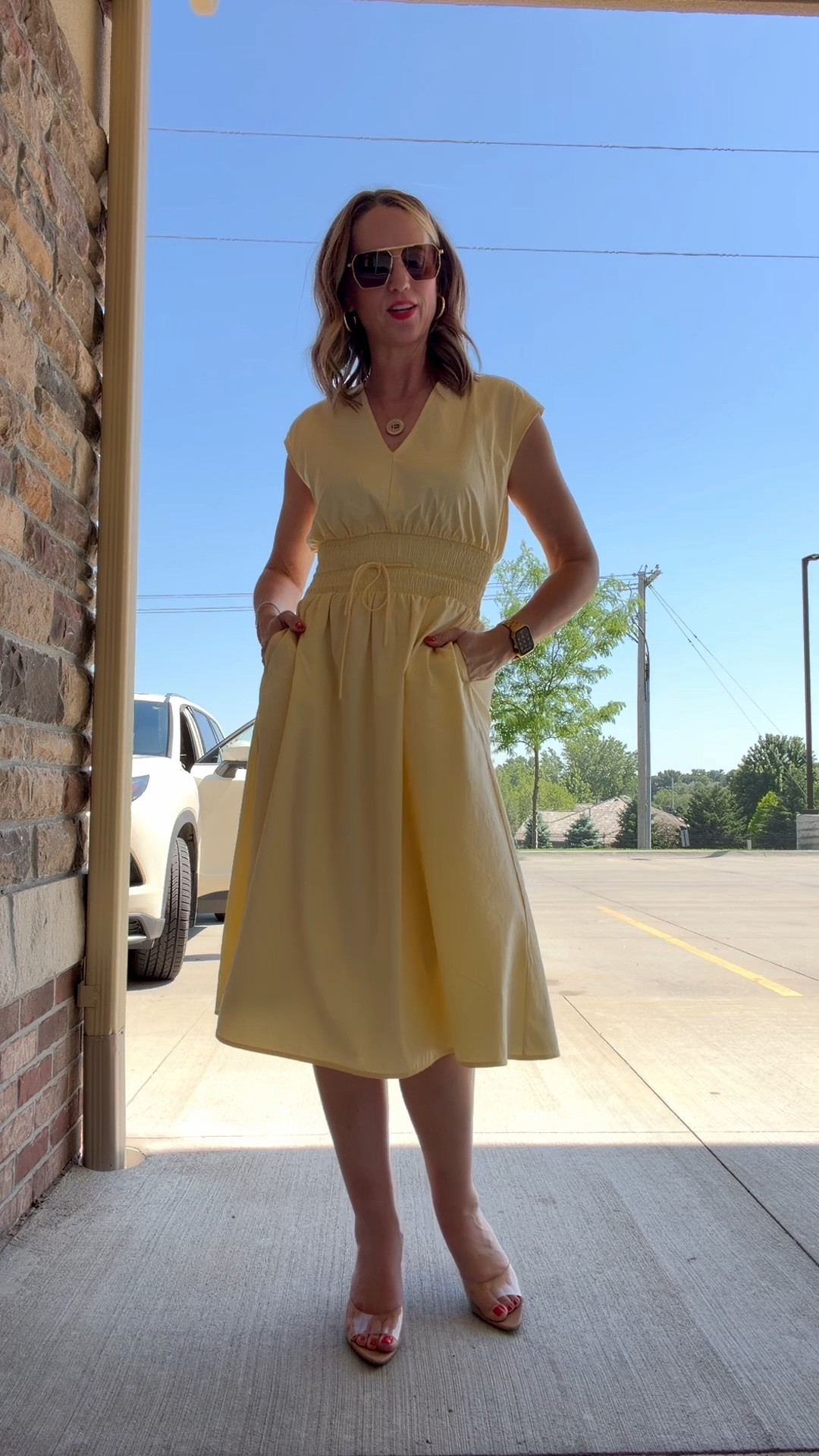 Easy one and done dress from @Spanx  I got a small

#LTKOver40 #LTKTall #LTKWorkwear