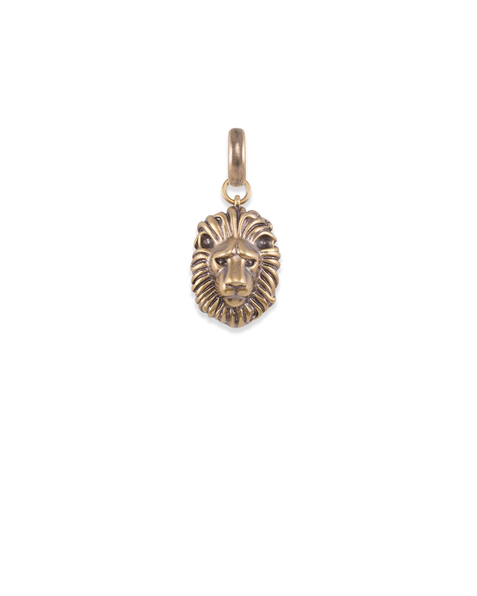 Small Lion Charm in Vintage Gold | Kendra Scott