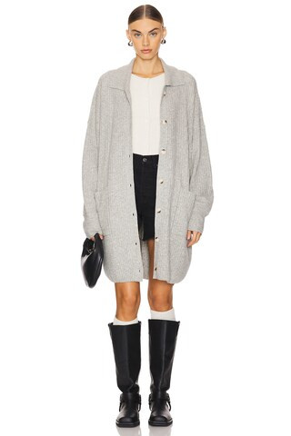 Free People Emmy Cardi in Sandstorm Heather from Revolve.com | Revolve Clothing (Global)