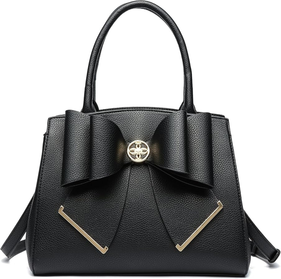 Bow Purses for Women | Vegan Leather Cute Bow Purse | Elegant Crossbody Handbags for Women | Amazon (US)