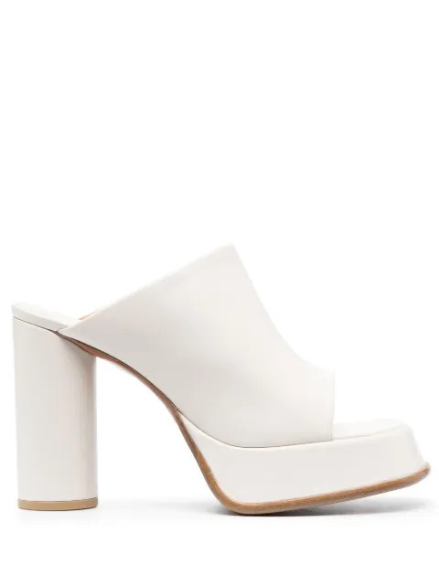 AMBUSH Platform Sole 115mm Sandals - Farfetch | Farfetch Global