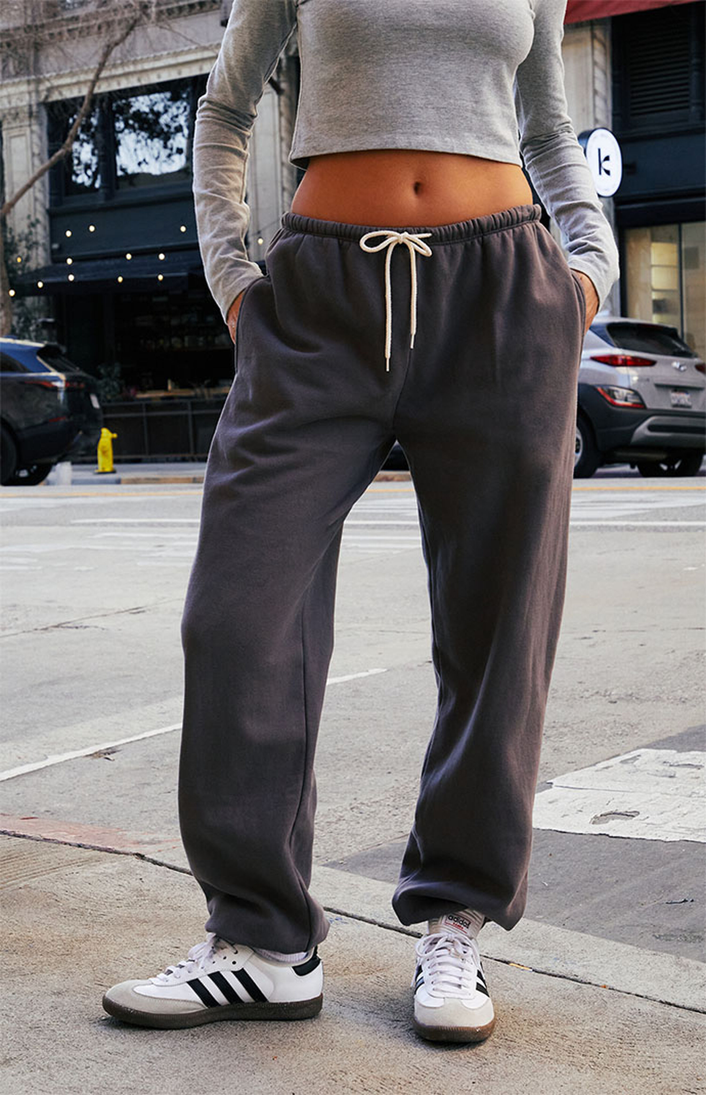 John Galt Gray Rosa Sweatpants | PacSun