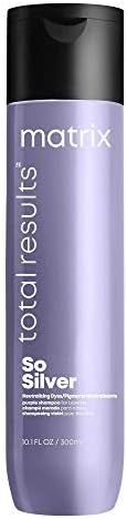 MATRIX Total Results So Silver Color Depositing Purple Shampoo For Neutralizing Yellow Tones | Tones | Amazon (US)