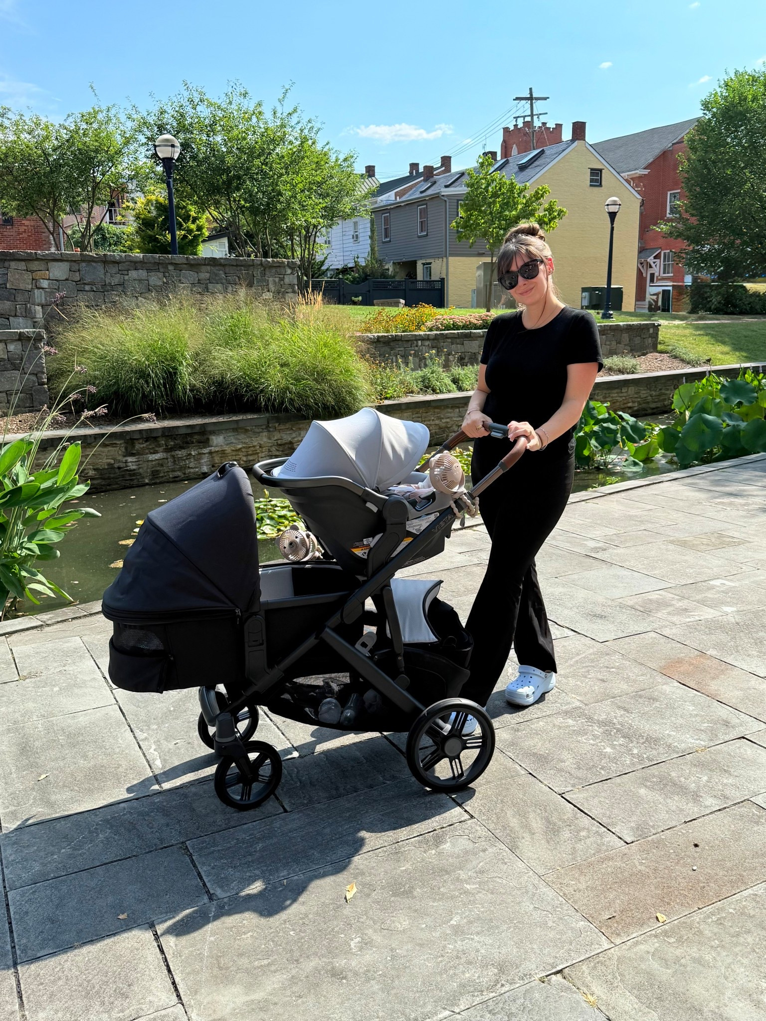 The best stroller for twins! Car seats and bassinet easily attach in and I’m so excited to use the toddler/rumble seat when they are older 🥹

#LTKKids #LTKBump #LTKBaby