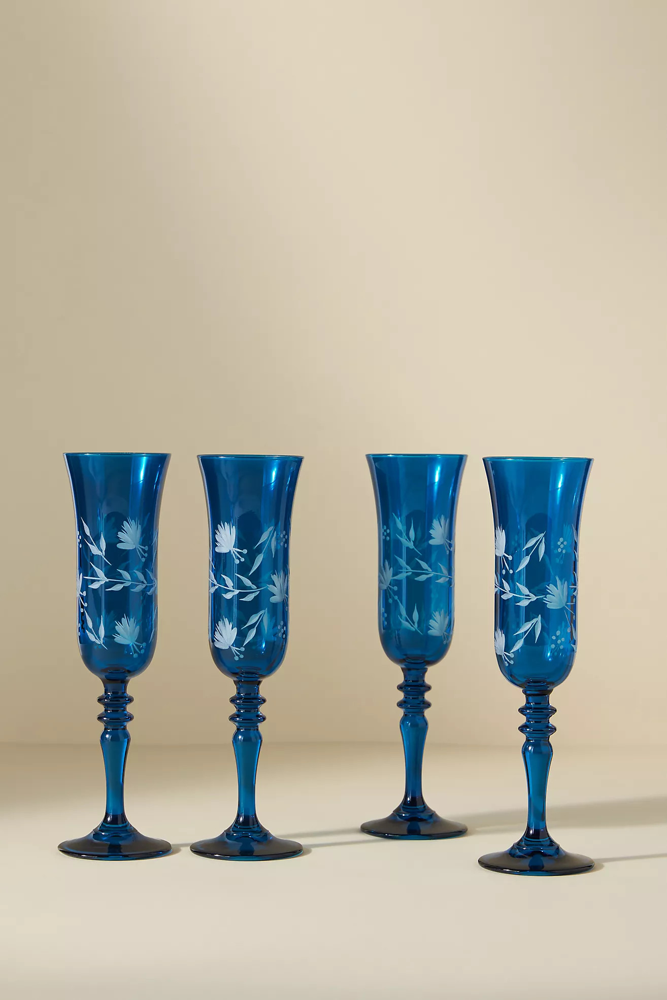 Sofia Flutes, Set of 4 | Anthropologie (US)