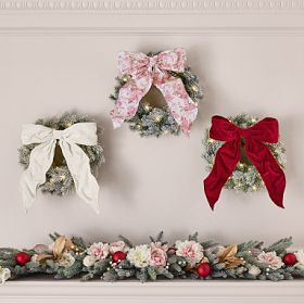 LoveShackFancy Light-Up Wreath (15") | Pottery Barn Teen
