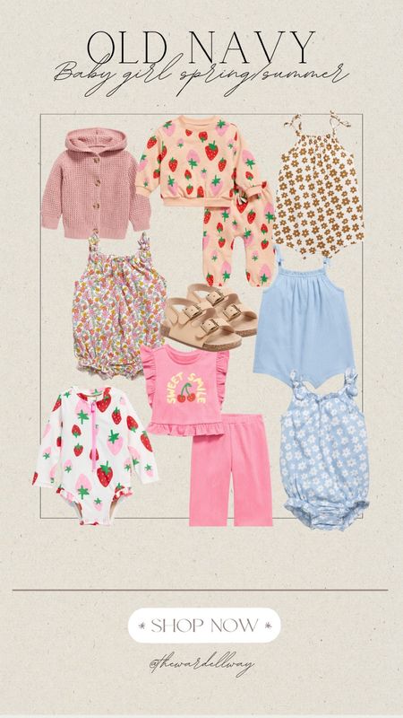 Baby girl outfit finds for spring + summer! 

#LTKbaby #LTKfamily #LTKkids